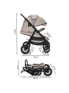 Zopa Moya babakocsi Ivory Beige
