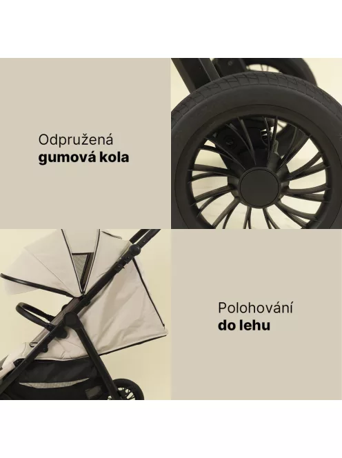 Zopa Moya babakocsi Ivory Beige