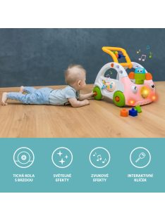 Zopa Járássegítő 3in1, rózsaszín Pink