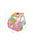 Zopa Járássegítő 3in1, rózsaszín Pink