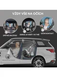 Zopa Tükör LED világítással Black