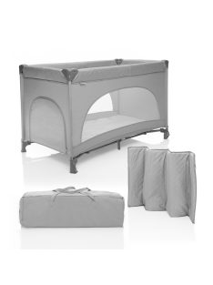 Zopa Lely utazóágy, ezüstszürke Silver Grey
