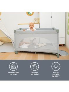 Zopa Lely utazóágy, homokbézs Sand Beige