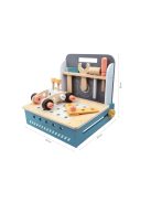 Zopa Fa összecsukható munkapad Wood