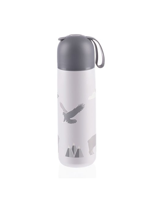 Zopa 400 ml-es termosz szilikon fogantyúval, hegyvidék Mountains