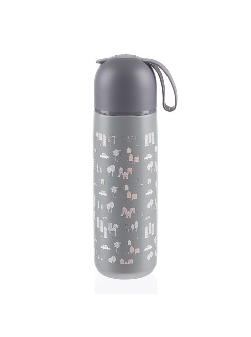 Zopa 400 ml-es termosz szilikon fogantyúval, city City