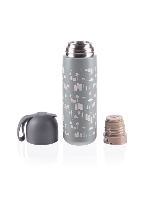 Zopa 400 ml-es termosz szilikon fogantyúval, city City