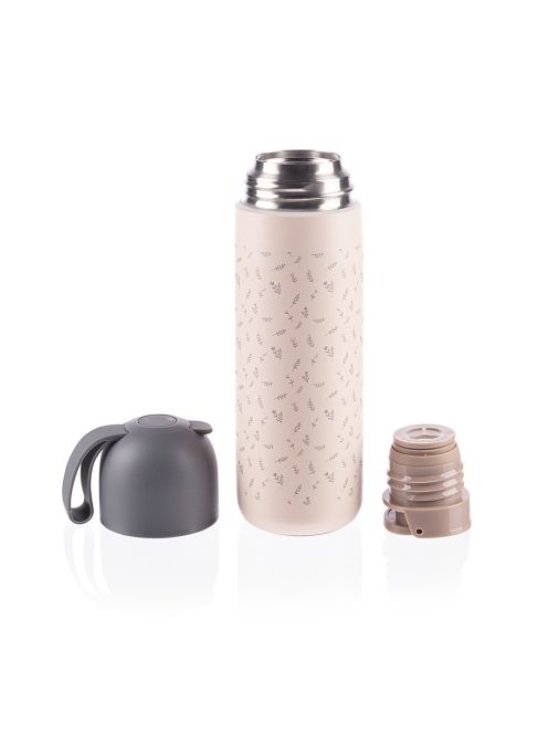 Zopa 400 ml-es termosz szilikon fogantyúval, virágok Flowers