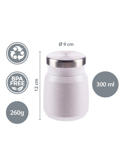 Zopa Ételtermosz 300 ml, virágok Flowers