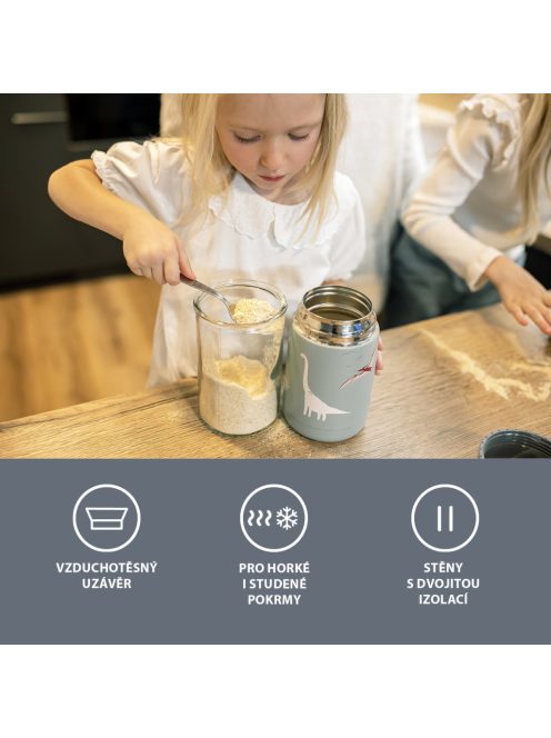 Zopa Ételtermosz 500 ml, csillagok Stars