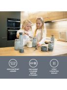 Zopa 620 ml-es ételtermosz szilikon tartóval, dínó Dino