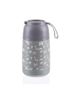 Zopa 620 ml-es ételtermosz szilikon tartóval, city City