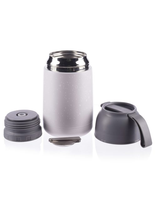 Zopa 620 ml-es ételtermosz szilikon tartóval, csillagok Stars