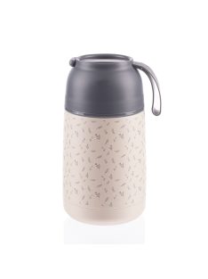   Zopa 620 ml-es ételtermosz szilikon tartóval, virágok Flowers