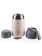 Zopa 620 ml-es ételtermosz szilikon tartóval, virágok Flowers