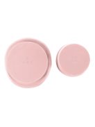 Zopa Szilikon étkezési szett - rózsaszín Old Pink