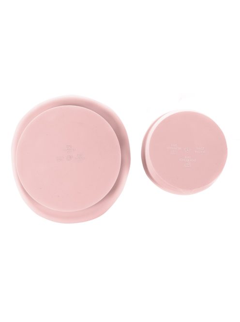 Zopa Szilikon étkezési szett - rózsaszín Old Pink