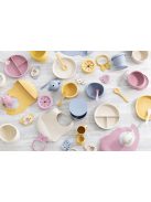 Zopa Szilikon étkezési szett - rózsaszín Old Pink