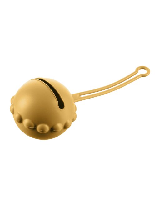 Zopa Szilikon cumitartó tok - mustásárga Mustard Yellow