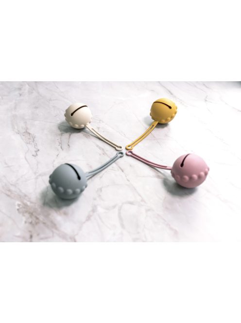 Zopa Szilikon cumitartó tok - galambszürke Dove Grey