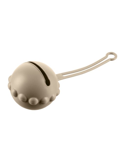 Zopa Szilikon cumitartó tok - bézs Sand Beige