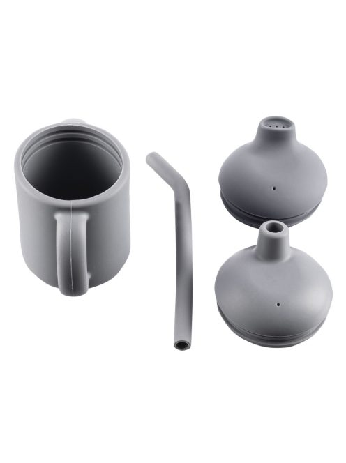 Zopa Szilikon bögre 2 az 1-ben - galambszürke Dove Grey