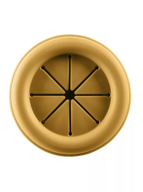 Zopa Szilikon összehajtható snackdoboz tapadókoronggal - mustársárga Mustard Yellow