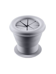   Zopa Szilikon összehajtható snackdoboz tapadókoronggal - galambszürke Dove Grey