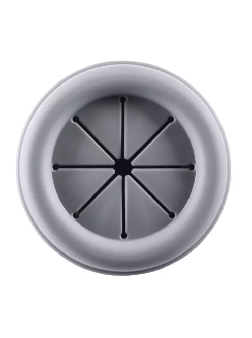 Zopa Szilikon összehajtható snackdoboz tapadókoronggal - galambszürke Dove Grey