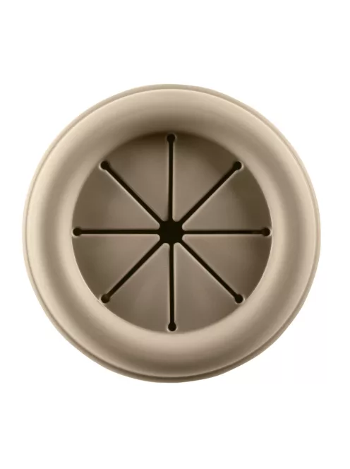 Zopa Szilikon összehajtható snackdoboz tapadókoronggal - bézs Sand Beige