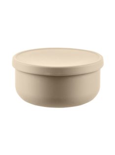 Zopa Szilikon tál fedővel - bézs Sand Beige