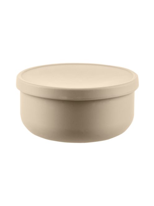 Zopa Szilikon tál fedővel - bézs Sand Beige