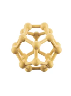 Zopa Szilikon rágóka Atom - mustársárga Mustard Yellow