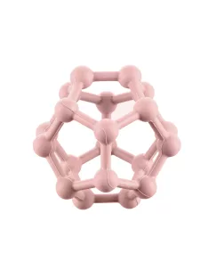 Zopa Szilikon rágóka Atom - rózsaszín Old Pink