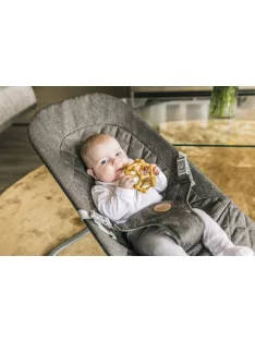 Zopa Szilikon rágóka Atom - bézs Sand Beige