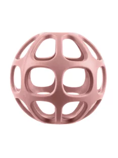 Zopa Szilikon rágóka Gömb - rózsaszín Old Pink