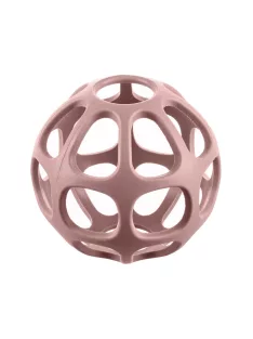 Zopa Szilikon rágóka Gömb - rózsaszín Old Pink