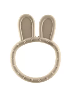 Zopa Szilikon rágóka Nyuszi - bézs Sand Beige