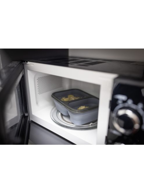 Zopa Szilikon uzsonnásdoboz kanállal (nagy) - mustársárga Mustard Yellow