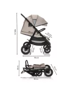 Zopa Moya babakocsi Shade Grey