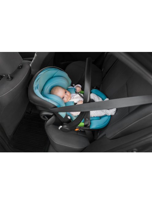 Zopa XM Plus i-Size szett (babahordozó + bázis) Foggy Grey