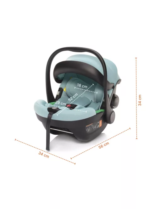 Zopa XM Plus i-Size babahordozó Kodi bronze