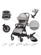 Zopa Quiq 2 babakocsi  Metal Grey