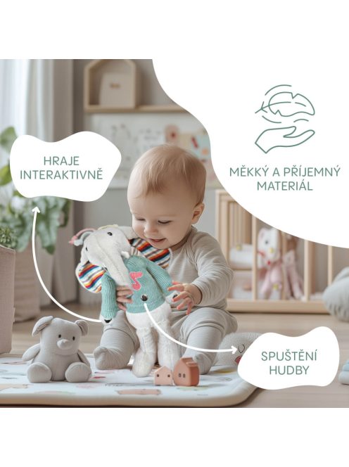 Zopa Plüss interaktív társ, nyuszi Rabbit