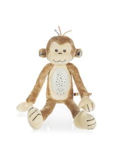   Zopa Plüss alvójáték égbolt projektorral és dallamokkal, majom Monkey