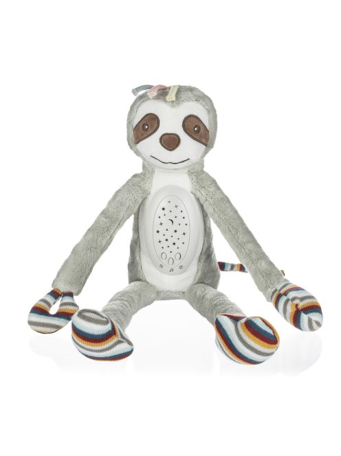 Zopa Plüss alvójáték égbolt projektorral és dallamokkal, mosómedve Raccoon