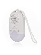 Zopa Hordozható LED-es éjjeli fény, fehér zajjal és hangokkal White