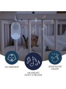 Zopa Hordozható LED-es éjjeli fény, fehér zajjal és hangokkal White