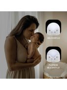 Zopa Hordozható LED-es éjjeli fény, fehér zajjal és hangokkal White