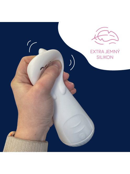 Zopa Szilikon LED éjszakai fény zseblámpa funkcióval, dínó Dino